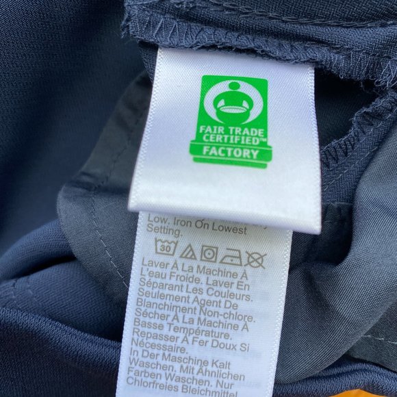 J.Crew Factory Jamie Pant Elastic Waist Navy Blue Comfort Cropped Leg NWT Sz10 - Picture 10 of 10